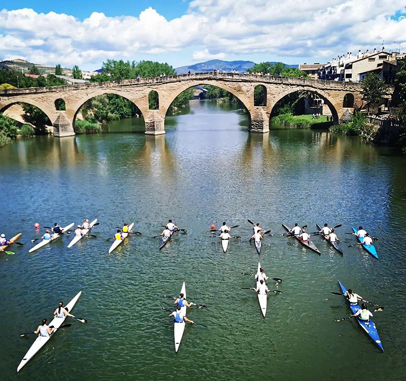 M&aacute;s de un centenar de palista en el XIX Trofeo Ayuntamiento de Puente La Reina - Gar&eacute;s